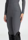 MAXIMILIAN Pro Riding Leggings (Full Grip) - Graphite, XS