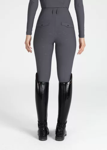 MAXIMILIAN Pro Riding Leggings (Knee Grip) - Graphite, M