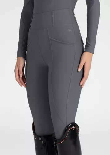 MAXIMILIAN Pro Riding Leggings (Knee Grip) - Graphite, M