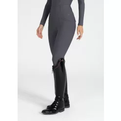 MAXIMILIAN Pro Riding Leggings (Knee Grip) - Graphite, XL