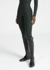 Maximilian Outline Lovagló Leggings (hunter green), XXS