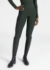 Maximilian Outline Lovagló Leggings (hunter green), XXS