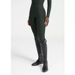 Maximilian Outline Lovagló Leggings (hunter green), XS