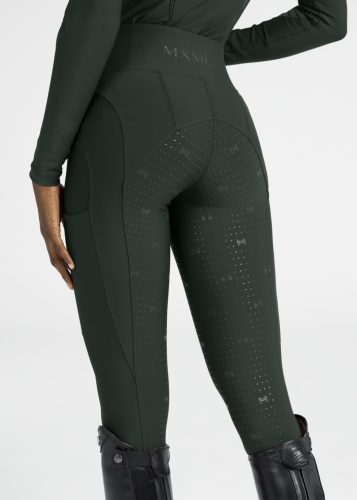 Maximilian Outline Lovagló Leggings (hunter green)