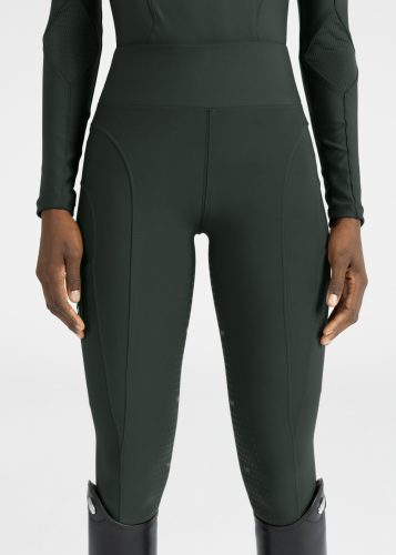 Maximilian Outline Lovagló Leggings (hunter green)