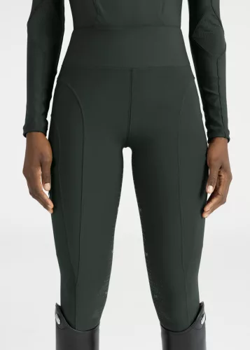 Maximilian Outline Lovagló Leggings (vadász zöld), XL