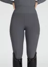 Maximilian Outline Lovagló Leggings (grafit), L