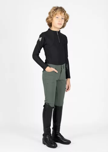 Maximilian YR Teljesítmény Lovaglónadrág (ivy), 4XS (125 - 135 cm)