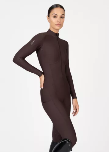 Maximilian Femme Riding Jumpsuit (csokoládé)