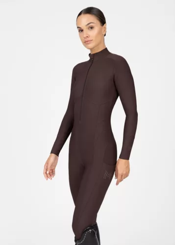 Maximilian Femme Riding Jumpsuit (csokoládé)