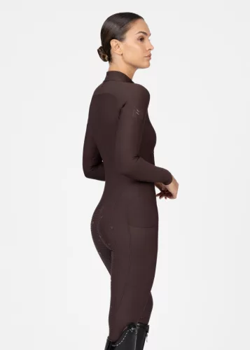 Maximilian Femme Riding Jumpsuit (csokoládé)