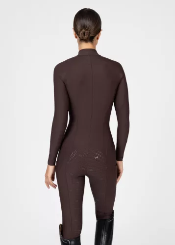 Maximilian Femme Riding Jumpsuit (csokoládé)