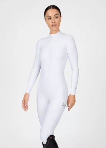 Maximilian Femme Riding Jumpsuit (fehér), L
