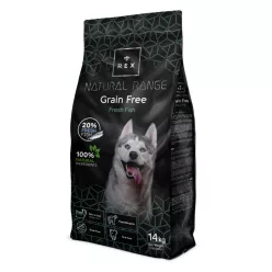   Rex Natural Range Grain Free Fresh Fish - hipoallergén gabonamentes halas szárazeledel - 3 kg