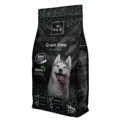   Rex Natural Range Grain Free Fresh Fish - hipoallergén gabonamentes halas szárazeledel - 14kg