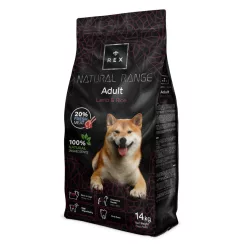   Rex Natural Range Lamb and Rice bárányos rizses szárazeledel - 14kg