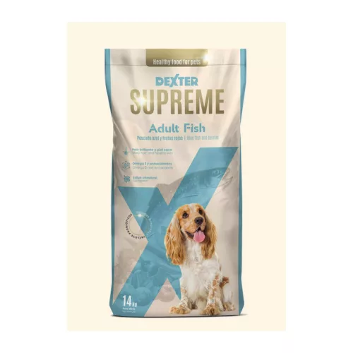 REX DEXTER SUPREME FISH halas kutyatáp felnőtt kutyák számára