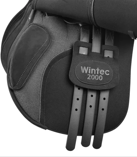 Wintec 2000 univerzális nyereg, fekete, magas mar - 17"/43cm
