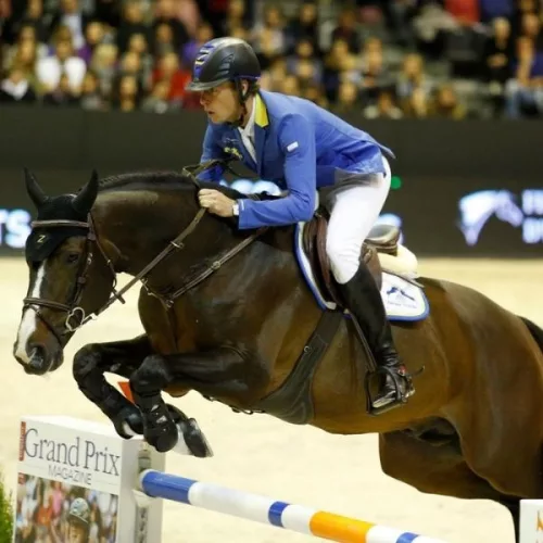 Ikonic Trotter martámaszos szügyelő -fekete, póni, ezüst csat