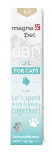 Magnapet CBD 4% olaj macskáknak 10ml