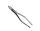 Offset Wolf Tooth Forceps