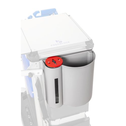 MWS | Workspace & Trolley | Garbage bin with separate needle container