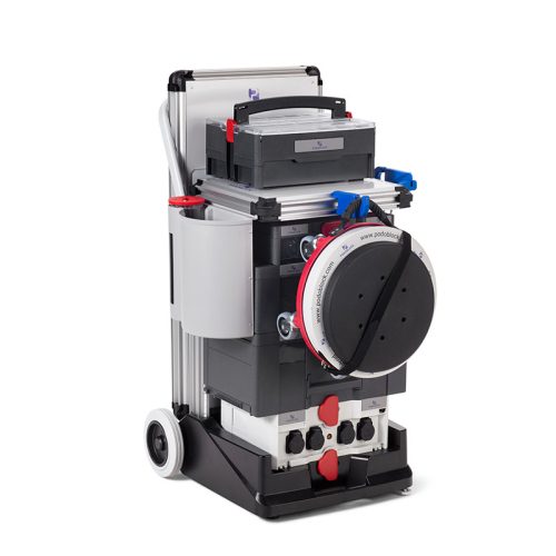 MWS | Workspace & Trolley | Garbage bin with separate needle container