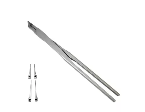 Replaceable Head Fragment Forceps (with 3 inserts), Screwdriver T8