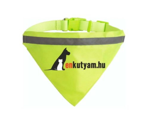 Fényvisszaverő kendő és nyakörv kutyáknak